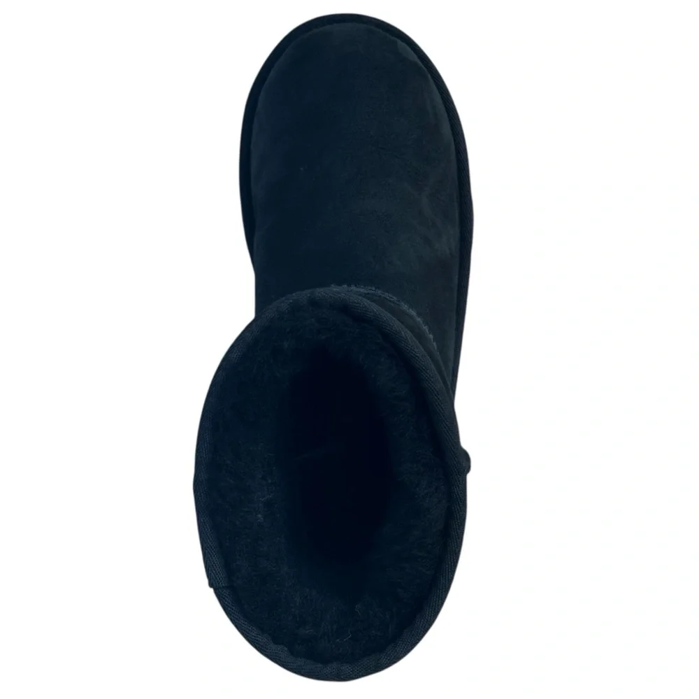 New Ugg Classic Short II Black Boots US 4 Big Kids 4 - 10 years Unisex Custom